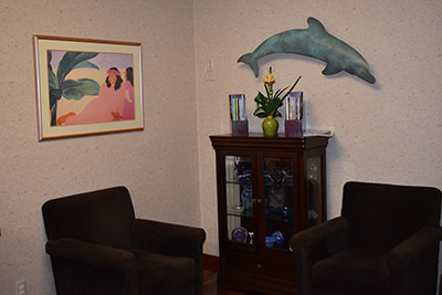 office Reception at Encinitas Periodontics & Dental Implants 